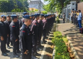 Polsek Metro Menteng Siaga, Amankan Aksi Free Palestine di Kedubes Mesir