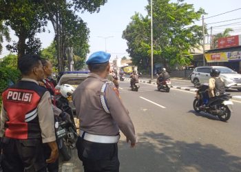 Polsek Pasar Rebo Sigap Cegah Tawuran Remaja di Jalan Raya Bogor KM 28