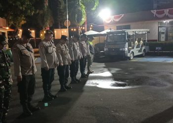Tiga Pilar Menteng Giatkan Apel Patroli Cegah Kejahatan Jalanan