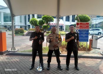 Bhabinkamtibmas Sambangi Perkantoran di Kawasan Gambir, Bangun Sinergi untuk Kamtibmas Kondusif