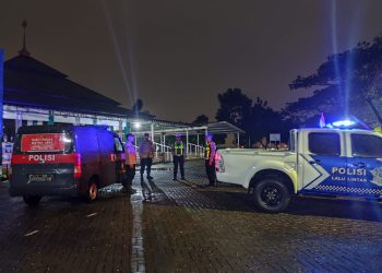 Polsek Cikarang Pusat Gelar Patroli Biru Antisipasi 3C dan Guantibmas