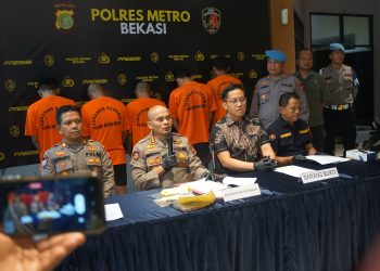 Polres Metro Bekasi Ungkap Kasus Pencurian Kendaraan Bermotor Yang Meresahkan Masyarakat