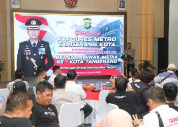 Kapolres Baru Kota Tangerang Gandeng Media
