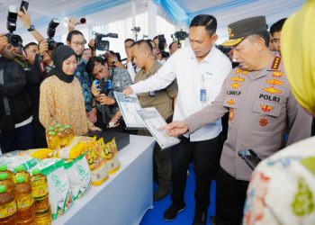 Polri dan Bulog Kick-Off Gerakan Pangan Murah Serentak di Seluruh Indonesia