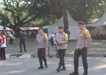 Polri Pastikan Keamanan di Kawasan Bundaran HI, Cek Langsung Personel Ops Merdeka Jaya 2025