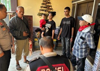 Polsek Setu Lakukan Pengecekan TKP Dugaan Penganiayaan di Desa Burangkeng