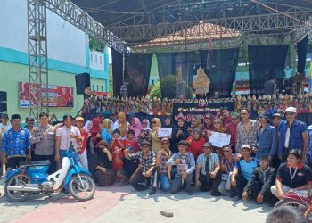 Polsek Cikarang Pusat Gelar Patroli Dialogis Antisipasi 3C dan Kejahatan Jalanan di Desa Pasir Tanjung