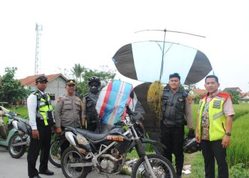 Sat Samapta Polresta Bandara Soekarno-Hatta (Soetta) menyisir wilayah perimeter utara dan selatan untuk menciptakan kamtibmas kondusif