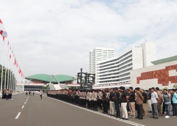 1.145 Personel Polisi Disiagakan Kawal Aksi Massa di Depan DPR