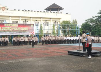 Polres Metro Bekasi Gelar Upacara Hari Juang Kepolisian Republik Indonesia 2025