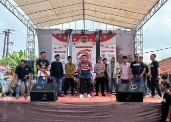Kapolsek Cikarang Timur Hadiri Festival Warga Kampung Gandaria dalam Rangka HUT RI ke-80