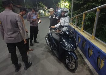 Polsek Cabangbungin Gelar Operasi Kejahatan Jalanan, Antisipasi 3C, Tawuran, dan Terorisme