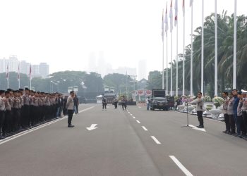 1.250 Personel Gabungan Amankan Aksi di DPR, Polisi Tekankan Pendekatan Humanis