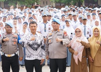 Bangun Generasi Berkarakter, Si Propam Polres Metro Bekasi Hadir di SMA Negeri 1 Cikarang Timur