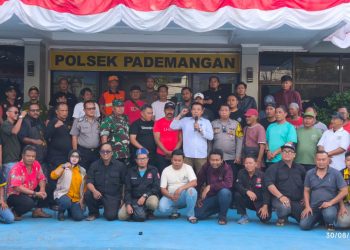 Polsek Pademangan Gandeng Elemen Masyarakat Tolak Aksi Demonstrasi Anarkis