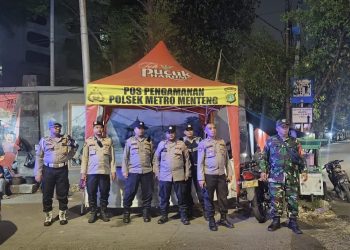 Patroli Tiga Pilar Menteng, Jaga Jakarta Perketat Keamanan di Perbatasan Kalipasir