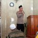Kapolsek Tambelang Sholat Jumat Berjamaah di Masjid Nurul Huda, Sampaikan Himbauan Kamtibmas