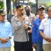Wali Kota dan Kapolres Metro Depok Bersama Buruh Canangkan Deklarasi Damai dan Bersihkan Pos Lantas yang Dirusak