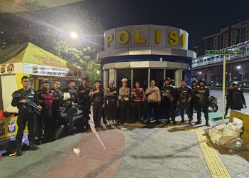 Polres Metro Jakpus Gelar Patroli Skala Besar untuk “Jaga Jakarta” di Akhir Pekan