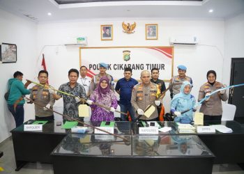 Unit Reskrim Polsek Cikarang Timur Berhasil Ungkap Kasus Pengeroyokan, 16 Pelaku Ditangkap