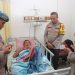 Kapolres Metro Jakarta Selatan Kunjungi Anggota Sakit, Beri Semangat dan Dukungan Moril
