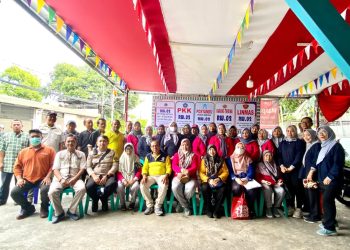Tiga Pilar Gunung Sahari Utara Gencarkan Pemberantasan Sarang Nyamuk Di pemukiman