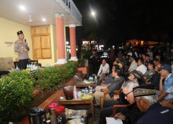 Kapolres Metro Bekasi Gelar Ngopi Kamtibmas Bersama Forkopimda dan Warga di Cikarang Pusat