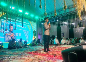 Kapolsek Senen Hadiri Maulid Nabi Muhammad SAW, Tekankan Peran Tokoh Agama Jaga Kamtibmas
