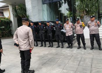 Polsek Metro Menteng Kawal Ketat Aksi Unras di Kantor DPP Partai NasDem