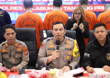 Dukung Asta Cita, Polres Priok ungkap Penyalahgunaan 3 Kg Gas Bersubsidi ke 557 Tabung Portable