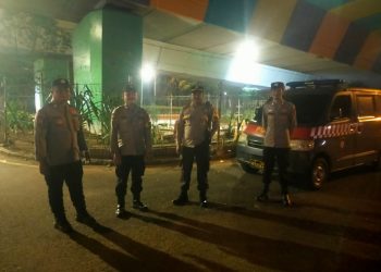 Patroli Dini Hari Polsek Kemayoran, Antisipasi 3C dan Tawuran Demi Jaga Jakarta Kondusif