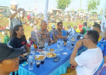 Polsek Tambelang Amankan Kegiatan Mancing Bersama HUT Partai Demokrat ke-24