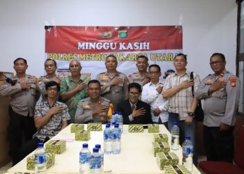 Wakapolres Metro Jakarta Utara Gelar “Minggu Kasih” di Gereja GPSI Soteria Tanjung Priok