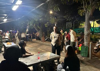 Polsek Koja Gelar Patroli Skala Besar, Amankan Tiga Pemuda Mabuk di Pinggir Kali Sunter