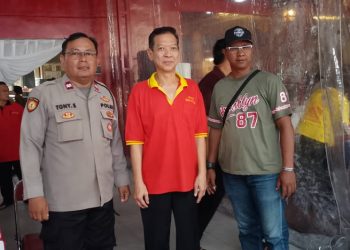 Polsek Sawah Besar Amankan Perayaan Hari Keagamaan di Vihara Triratna Jakarta Pusat