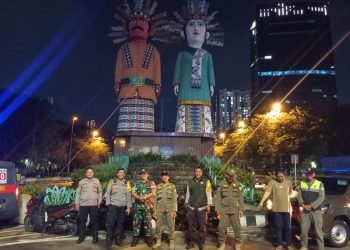 Patroli Tiga Pilar Polsek Kemayoran “Jaga Jakarta”, Cegah Tawuran dan Balap Liar di Titik Rawan