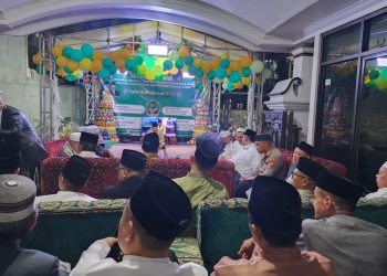 Kapolsek Bekasi Barat Hadiri Maulid Nabi, Imbau Warga Jaga Kerukunan