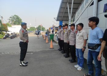 Pengamanan dan Penyekatan Massa Anarko yang Akan Melakukan Aksi Unjuk Rasa ke Jakarta