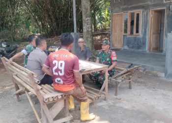 Bhabinkamtibmas Desa Jayamulya Gelar Sambang, Ajak Warga Tingkatkan Keamanan Lingkungan