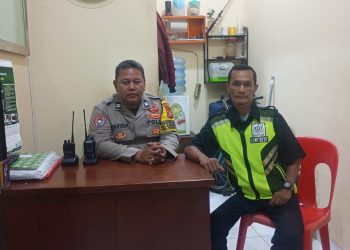 Polisi Sambangi Pos Kamling di Karang Anyar, Tingkatkan Ronda