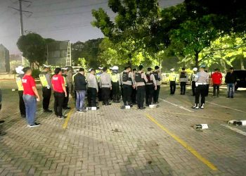 Polsek Rawalumbu Gelar Patroli Skala Besar, Antisipasi Balap Liar dan Tawuran Remaja