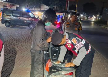 Operasi Kejahatan Jalanan di Serang Baru: Antisipasi Tawuran, Geng Motor, dan Terorisme