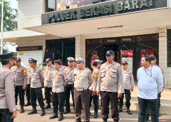 Polsek Bekasi Barat Gelar Patroli Antisipasi Guantibmas dalam Operasi Aman Nusa 2025
