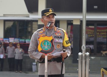 Polres Metro Bekasi Gelar Apel Pagi, 67 Personel Terima Penghargaan