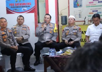 Ngopi Kamtibmas di Satkamling Muara Angke: Dirbinmas, Kapolres dan Pejabat Utama Polda Metro Jaya, Dengarkan Aspirasi Warga
