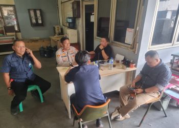 Kapolsubsektor Pasar Senen Sambang Blok IV, Jalin Sinergi dan Himbauan Kamtibmas