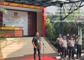 Bidpropam Polda Metro Jaya Sosialisasikan WBS dan SP4N-Lapor ke Personel Samapta