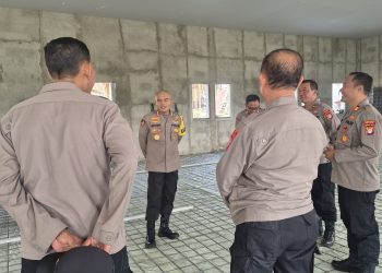 Kapolres Metro Bekasi Tinjau Progres Pembangunan Dapur SPPG di Cibatu, Dorong Pekerjaan Tepat Waktu dan Berkualitas