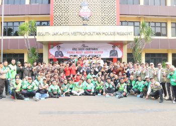 Polres Metro Jakarta Selatan Gelar Apel Siaga Kamtibmas Dalam Rangka “Jaga Jakarta” Dan Pemeliharaan Kamtibmas