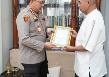 Kapolres Metro Jakarta Utara Silaturahmi ke Kediaman Habib Boften di Tanjung Priok